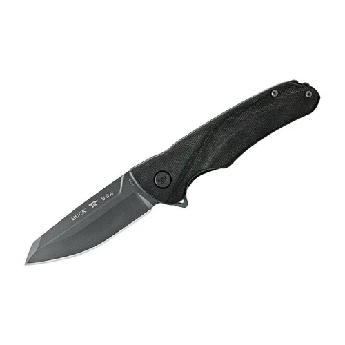 Buck Sprint Ops Canvas Micarta Black (0843BKS-B/13438) 1 Buck Sprint Ops Canvas Micarta Black (0843BKS-B/13438)
