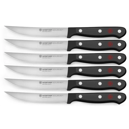 Wusthof Gourmet Steak Knife Set 6Pc (1125060601) 1 Wusthof Gourmet Steak Knife Set 6Pc (1125060601)