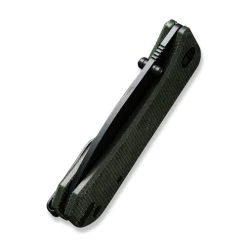 WE Knife Co Banter Green Micarta Black (2004J) -CRKT Store 2004J WE Knife Co Banter Green Micarta WE220128 4 87445.1660075328