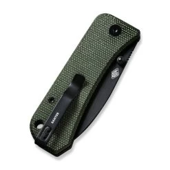 WE Knife Co Banter Green Micarta Black (2004J) -CRKT Store 2004J WE Knife Co Banter Green Micarta WE220128 7 34748.1660075349