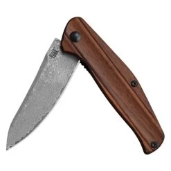 Black Tusk Mini Bomber 2 Mkuruti Wood (2BOM375-WD) -CRKT Store 2BOM375 WD Black Tusk Mini Bomber 2 Wood 888645 3 83314.1669924887