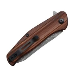 Black Tusk Mini Bomber 2 Mkuruti Wood (2BOM375-WD) -CRKT Store 2BOM375 WD Black Tusk Mini Bomber 2 Wood 888645 5 57955.1669924886