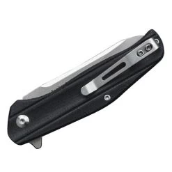 Black Tusk Mini Bomber 2 Micarta Black (2BOM375M-BW) -CRKT Store 2BOM375M BW Black Tusk Mini Bomber 2 Micarta BW 888644 5 85654.1669924483