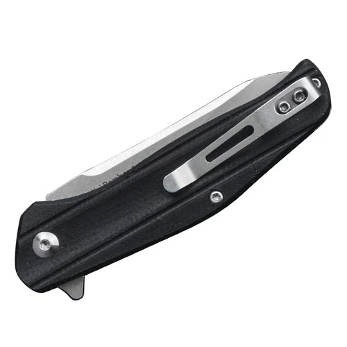 Black Tusk Mini Bomber 2 Micarta Black (2BOM375M-BW) - Image 4