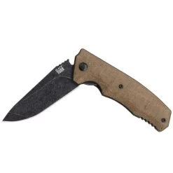 Black Tusk Mesa 2 Micarta Brown (2MES413MI-BW) -CRKT Store 2MES413MI BW Black Tusk Mesa 2 Micarta Brown Blackwash 888640 3 92851.1669922940