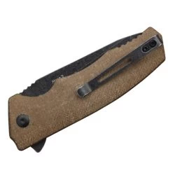 Black Tusk Mesa 2 Micarta Brown (2MES413MI-BW) -CRKT Store 2MES413MI BW Black Tusk Mesa 2 Micarta Brown Blackwash 888640 5 52896.1669922937