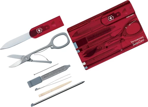 Victorinox Swiss Army SwissCard Ruby (0.7100.T-X3) 2 Victorinox Swiss Army SwissCard Ruby (0.7100.T-X3) - Image 2