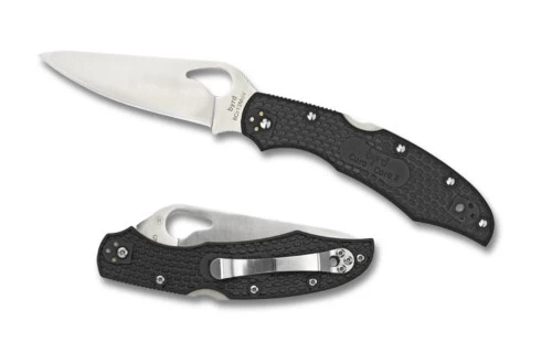 Spyderco Cara Cara 2 Black FRN Plain Edge (BY03PBK2) 1 Spyderco Cara Cara 2 Black FRN Plain Edge (BY03PBK2)