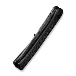 CIVIVI Caetus Twill Carbon Fiber Black Damascus Clad (C21025C-DS1) -CRKT Store C21025C DS1 CIVIVI Caetus Twill CF Black WE230124 6 95813.1689291410