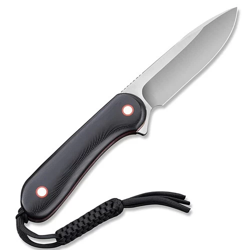 CIVIVI Fixed Blade Elementum Black Red G10 (C2104A) - Image 2