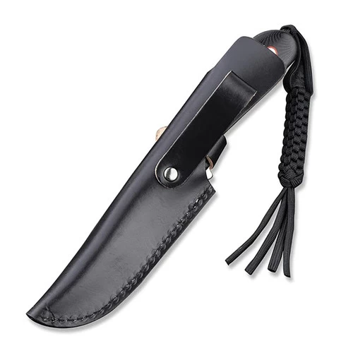 CIVIVI Fixed Blade Elementum Black Red G10 (C2104A) - Image 5
