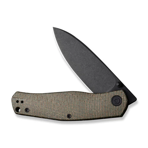 CIVIVI Sokoke Green Burlap Micarta (C22007-2) 3 CIVIVI Sokoke Green Burlap Micarta (C22007-2) - Image 3