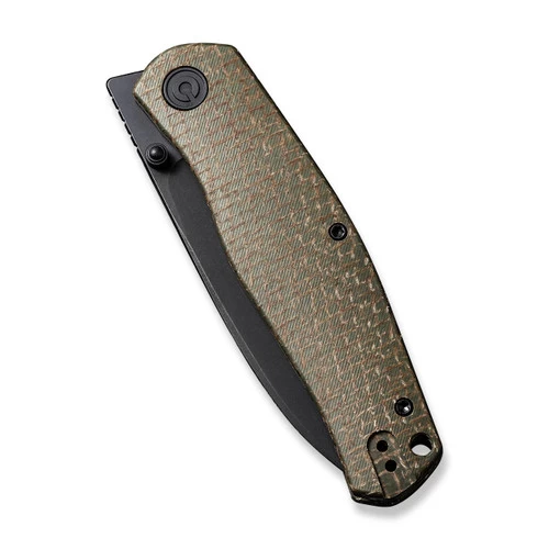 CIVIVI Sokoke Green Burlap Micarta (C22007-2) 4 CIVIVI Sokoke Green Burlap Micarta (C22007-2) - Image 4