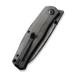 CIVIVI Sokoke Black Linen Micarta Damascus Clad (C22007-DS1) 11 CIVIVI Sokoke Black Linen Micarta Damascus Clad (C22007-DS1) -CRKT Store C22007 DS1 CIVIVI Sokoke Micarta Black Damascus WE220278 5 80235.1671485510