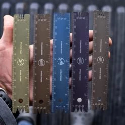 Knafs Titanium Ruler + Knife Angle Finder Gold (KNAFS-00023) -CRKT Store KNAFS 00014 Knafs Titanium Ruler Knife Angle Finder KN21007 7 41112.1619810237