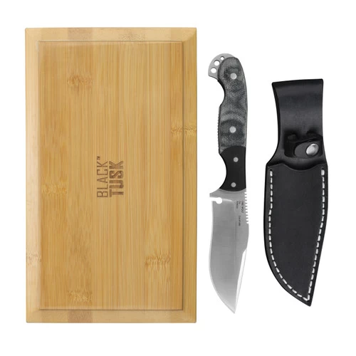 Black Tusk Dire Wolf Micarta (MARZ02) 3 Black Tusk Dire Wolf Micarta (MARZ02) - Image 3