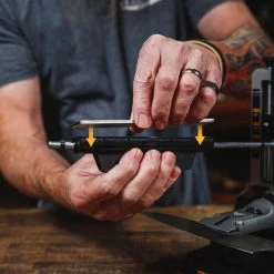 Work Sharp Professional Precision Adjust Knife Sharpener (WSBCHPAJ-PRO-I) -CRKT Store PRO Precision Adjust Abrasive Setup 38810.1683145766