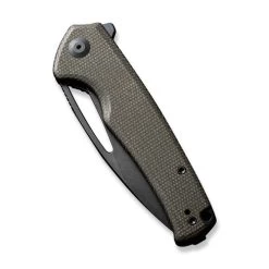 SENCUT Mims Dark Green Micarta (S21013-3) 9 SENCUT Mims Dark Green Micarta (S21013-3) -CRKT Store S21013 3 SENCUT Mims Green G10 WE230024 4 33371.1680815132