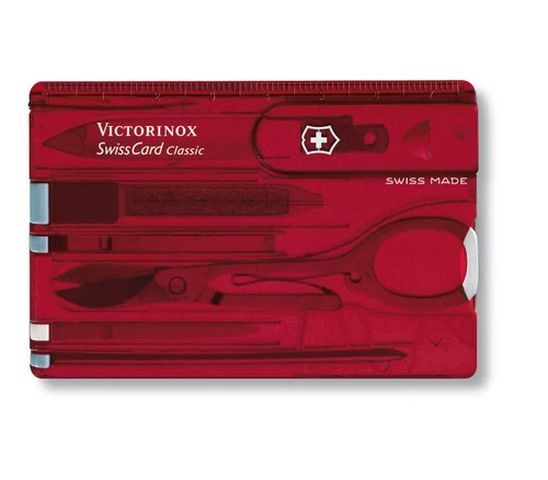 Victorinox Swiss Army SwissCard Ruby (0.7100.T-X3) 3 Victorinox Swiss Army SwissCard Ruby (0.7100.T-X3) - Image 3