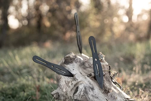 Smith & Wesson Bullseye Throwing Knives Black 8" 3Pc (SWTK8BCP) - Image 5