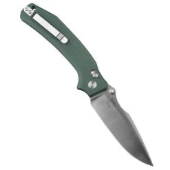 Black Tusk Tendu Plain Edge G10 Green (TPG10GRN)
