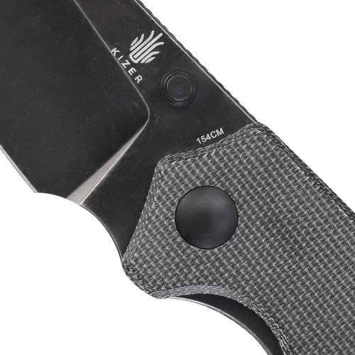 Kizer Towser S Micarta Black (V3593SC2) 5 Kizer Towser S Micarta Black (V3593SC2) - Image 5