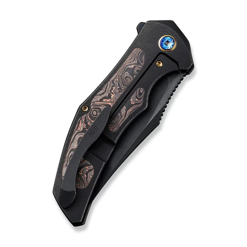WE Knife Co Magnetron Titanium Black Copper Foil Carbon Fiber (WE18058-3) 5 WE Knife Co Magnetron Titanium Black Copper Foil Carbon Fiber (WE18058-3) - Image 5