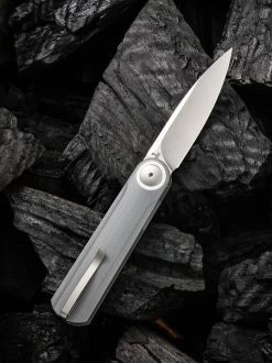 WE Eidolon Gray G10 Drop Point (WE19074A-A) -CRKT Store WE19074A A WE Eidolon Grey G10 WE210199 2 99112.1626460209