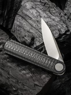 WE Eidolon Twill Carbon Fiber Drop Point (WE19074A-C) -CRKT Store WE19074A C WE Eidolon Twill Carbon Fiber WE210201 3 70731.1626461392