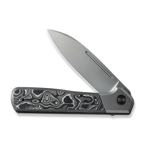 WE Knife Co Soothsayer Grey Titanium Aluminum Foil Carbon Fiber (WE20050-3) - Image 3