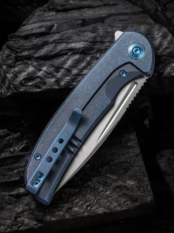 WE Knife Co. Beacon Titanium Blue (WE20061B-2) -CRKT Store WE20061B 2 WE Beacon Blue Titanium WE210303 6 13335.1638906457