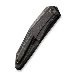 WE Knife Co Limited Edition Cybernetic Etched Black Titanium (WE22033-4) -CRKT Store WE22033 4 WE Cybernetic Ti Stonewashed WE230081 5 62578.1686870175