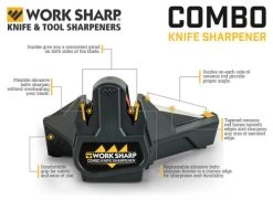 Work Sharp Combo Knife Sharpener (WSCMB-C) -CRKT Store WSCMB Work Sharp Combo Knife Sharpener 620118 8 05053.1505163943