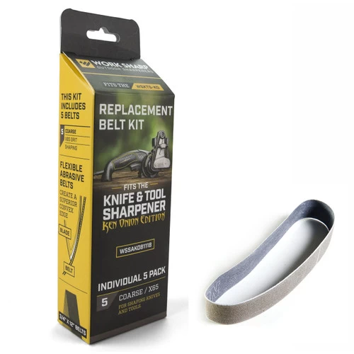 Work Sharp Coarse X65 Replacement Belt Kit For WSKTS-KO 5Pc (WSSAKO81118)